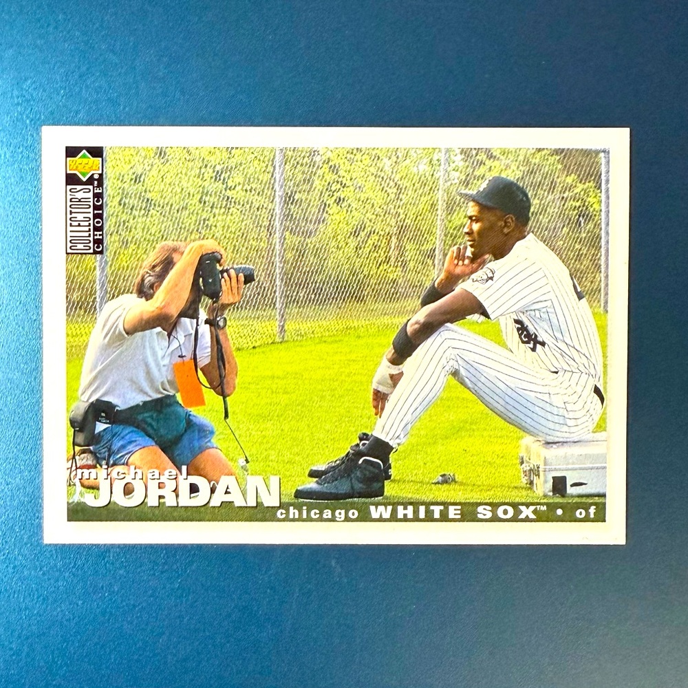 Michael Jordan ROOKIE CARD Collector's Choice 1995 Upper Deck Chicago White Sox